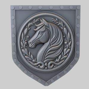 Horse Animal Wall Horse Animal Bust for CNC Router Laser & 3D Printer