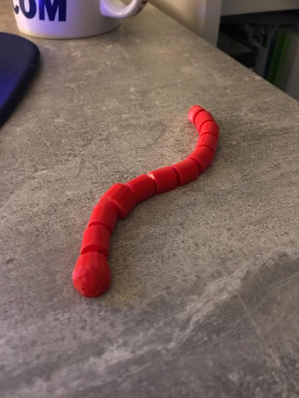Flexi earthworm