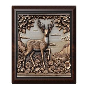 Deer animal wall art relief wall decor
