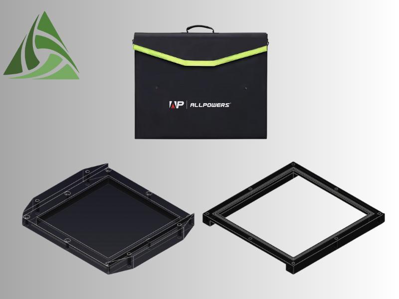 Portable solar panel junction box repair Allpowers