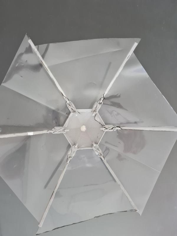 Rain drop collector base