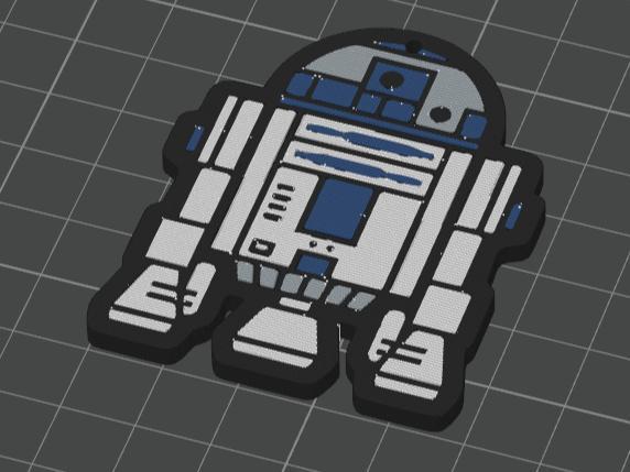 Star Wars Keychain r2-d2