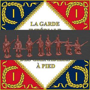 28mm Napoleonic French Light Infantry Elites high uniform skirmishing1808-12