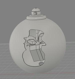 Christmas ball V03.03.03