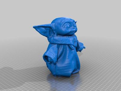 Baby Yoda 3D Scan