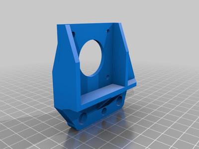 SpeedDrive V1 Direct drive BMG clone mount for Hangtight's Creality Ender/ CR10 Hotend Mount and Part Cooling