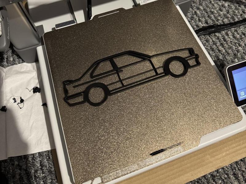BMW E30 SILHOUETTE