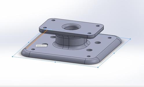 WALL VESA MONITOR MOUNT 10X10