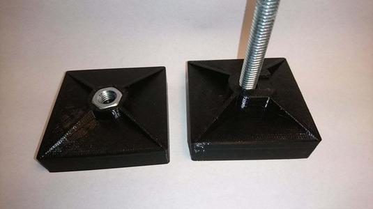 Ikea lack adjustable leg