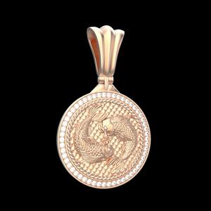 Pendant P064 Fish