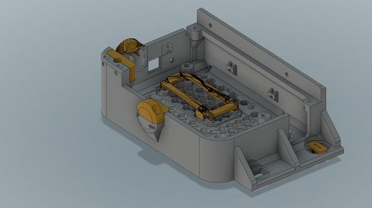 Ridgid Einsy Case | Reversed, Covered Wires, MMU2S, More Airflow, Hole For LEDs, PiZero2 Frame, Clears X Axis