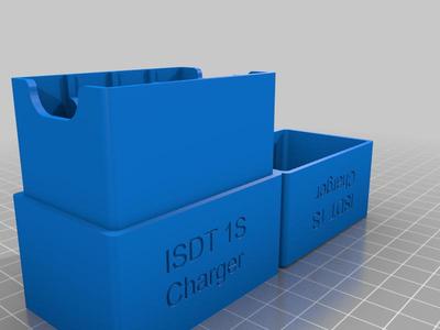 ISDT UC4 18W 1.5A 1S USB Charger Storage Box 4 chargers