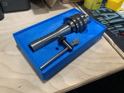 Gridfinity R8 Drill Chuck Holder