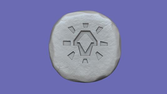 Body Rune - Runescape - STL Keychain