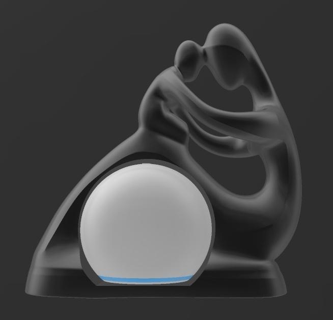 Suporte Alexa Echo Dot 4a e 5a Geração Amor de Mãe e Filho