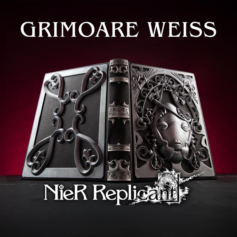 Grimoire Weiss Book Cover - Nier Replicant