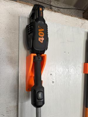 Wall mount for  Worx Nitro Trimmer WG186E
