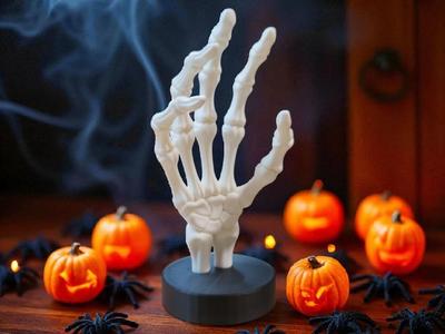 Skeleton Hand in PLA – Decoration & Jewelry Holder