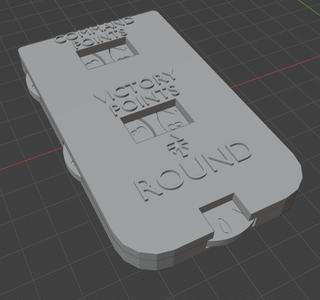 Elders Command Point/Victory point/Round counter