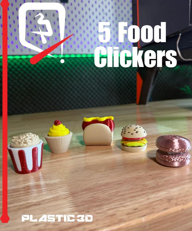 5 Food-Themed Clickers – Satisfy Your Fidget Cravings!