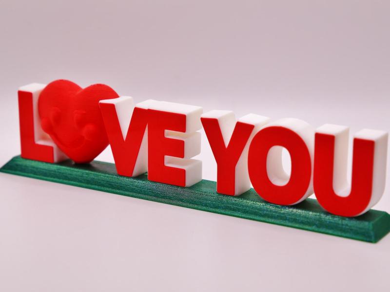 LOVE YOU - Valentine's Day stand