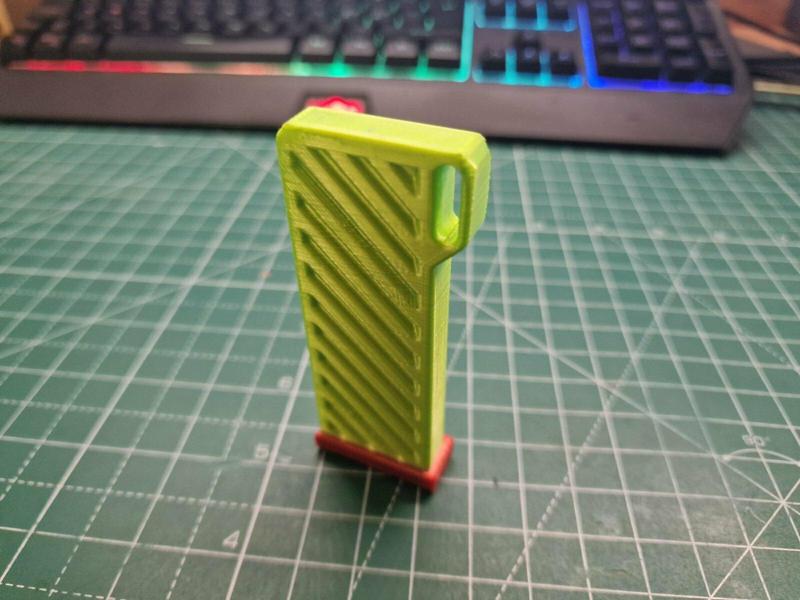 M.2 NVME SSD TRANSPORT CASE KEYCHAIN
