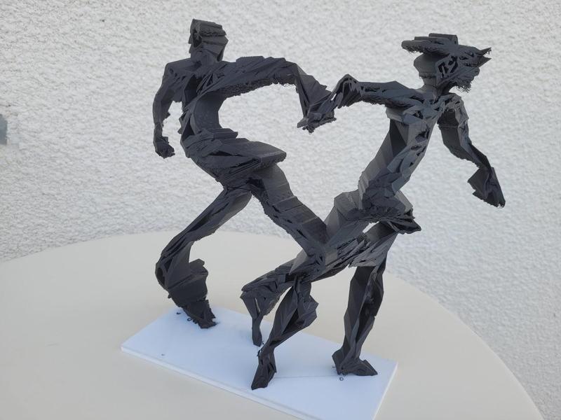 sculpture rock n'roll