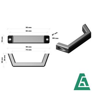 AC Cupboard door / drawer handle