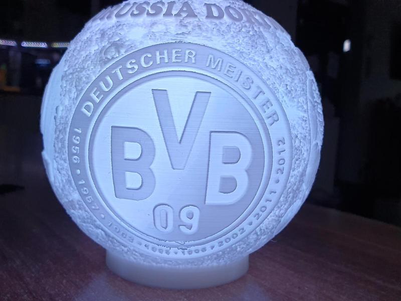 Borussia Dortmund Moon Lamp LED BVB