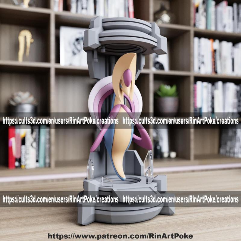 Cresselia in the lab from pokemon