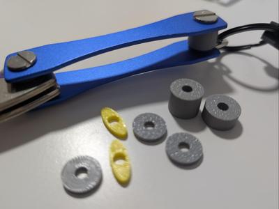 Key organizer spacer and Abloy Key insert