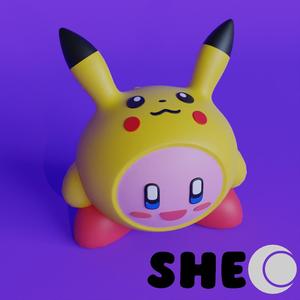 Kirby Costume Pikachu Pokemon