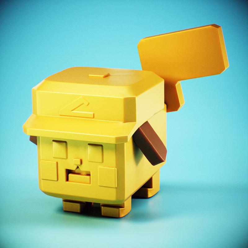 Pokemon Pikachu Cubic of 20cm - Pokémon Pikachu Cubic of 20cm