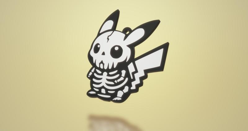 Keychain Pikachu Halloween / Keychain Pikachu Halloween