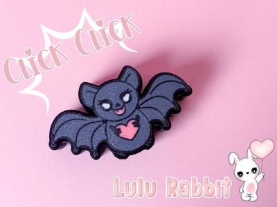 Spooky Bat Fidget Clicker