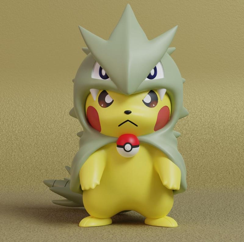Pokemon - Pikachu Tyranitar Cosplay