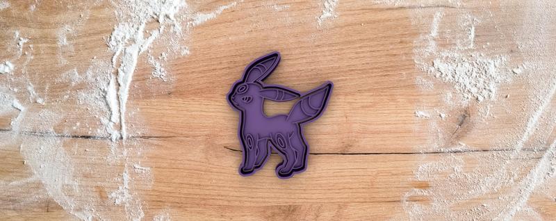 Umbreon cookie cutter from Pokemon