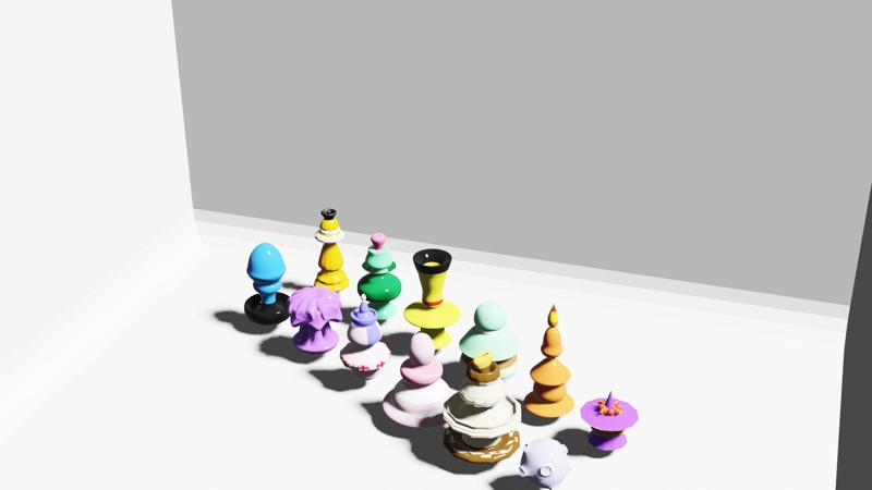 chess pieces pokemon style