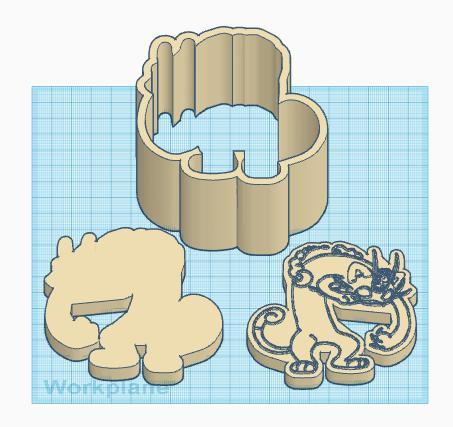 Pokemon: Gigantamax Meowth 3 Piece Bath Bomb Mold