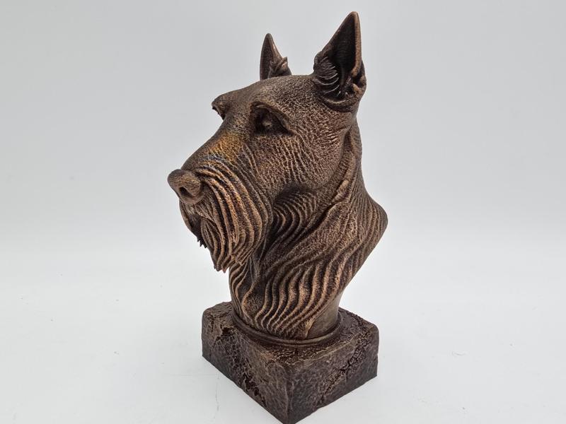 SCOTTISH TERRIER BUST