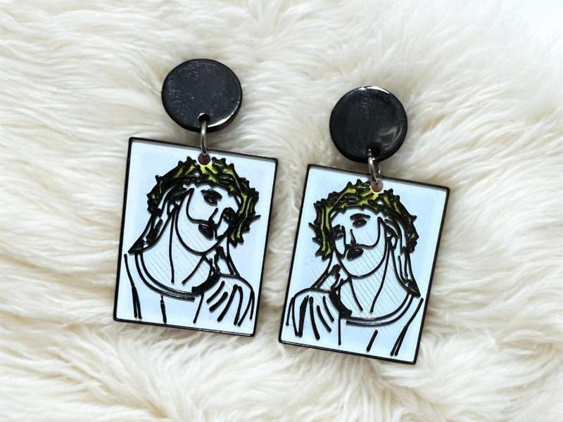 Jesus Christ Earrings