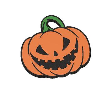 Pumpkin Halloween Keychain