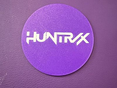 Huntrix Text Coaster K-Pop Demon Hunters Inspired