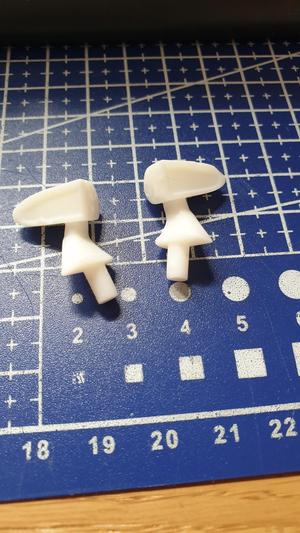 Rearview mirror Hyundai WRC rc 1/10 body tamiya and teamC