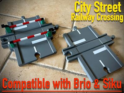 Toy Road Level Crossing - Brio, Matchbox