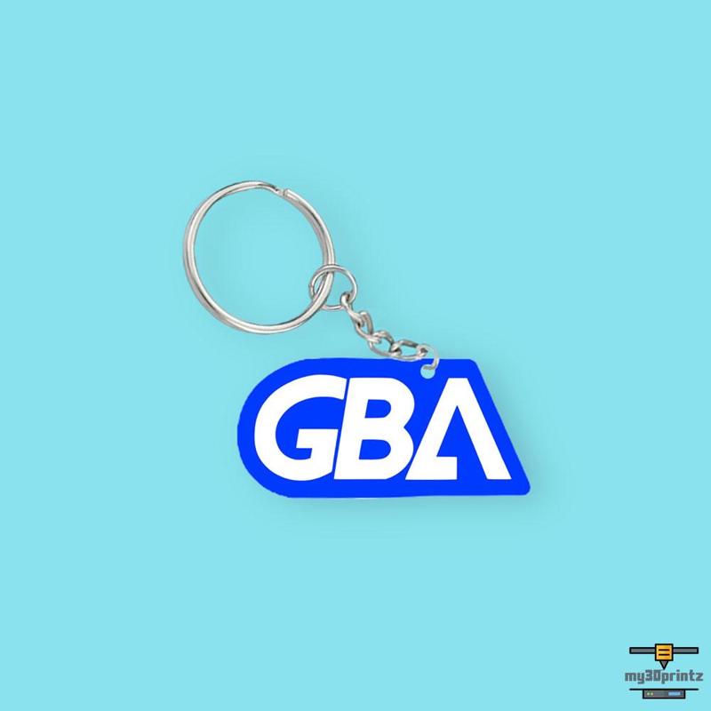GBA LOGO KEYCHAIN