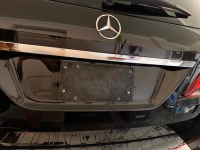 Mercedes License Plate Mount 