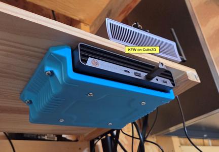 HP Elitedesk mini wall or desk mount