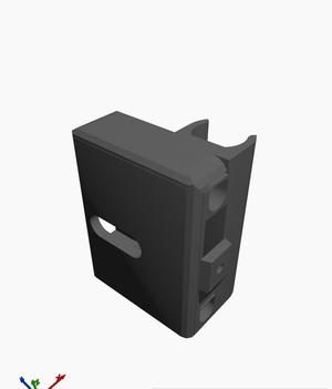 X End with tensioner for prusa I3 Box Frame
