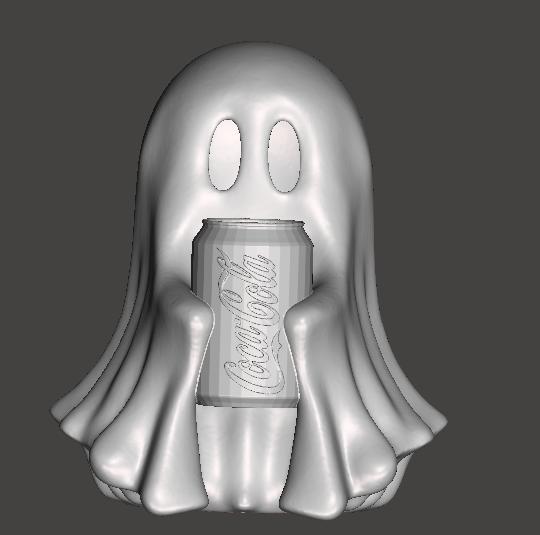 Ghost with  Coca-Cola